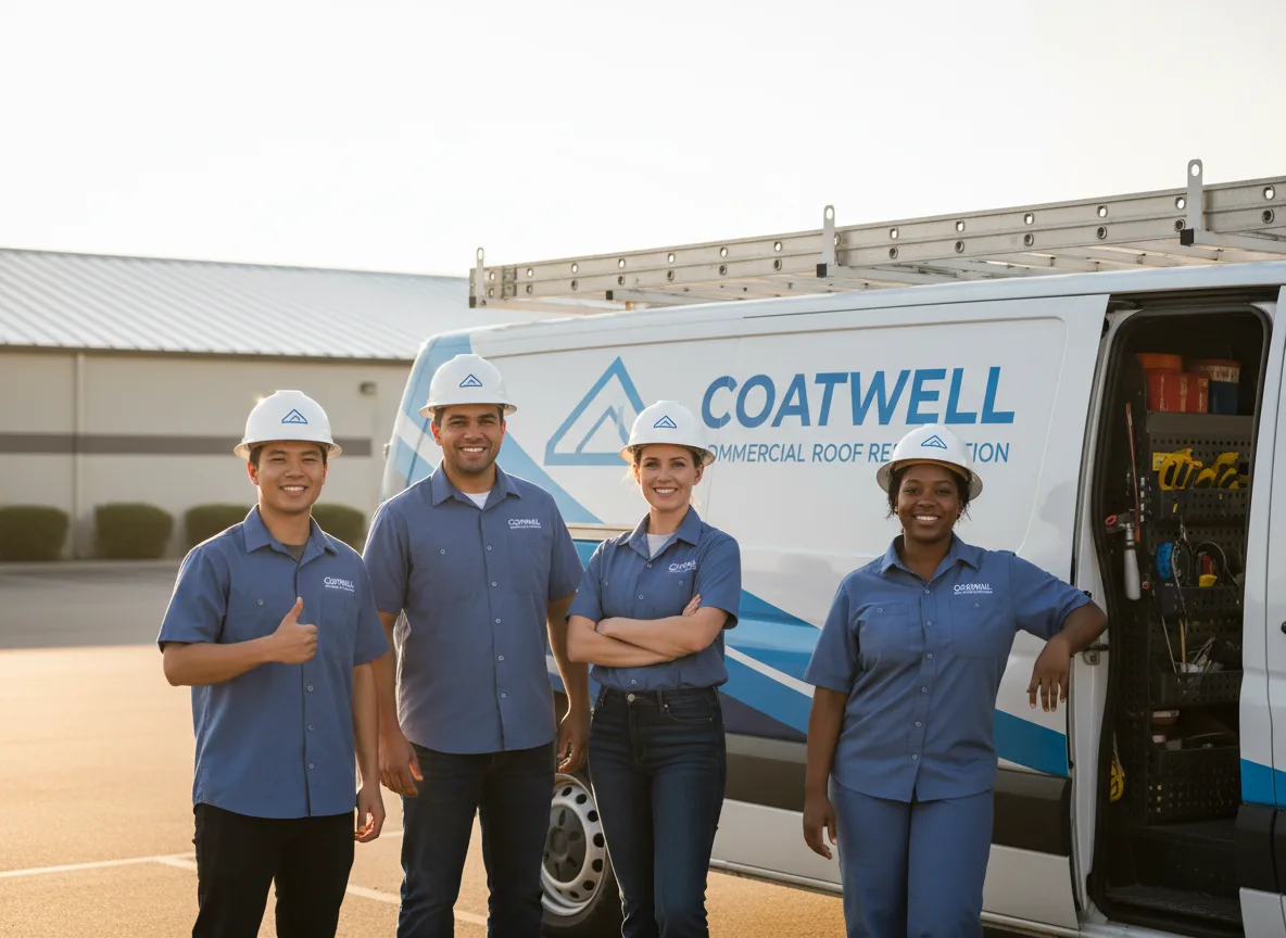Commercial roof coating company in Holliday, MO